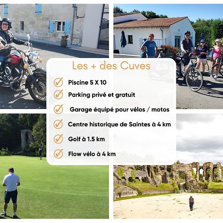 Les Cuves - Saintes Chaniers Exterior foto